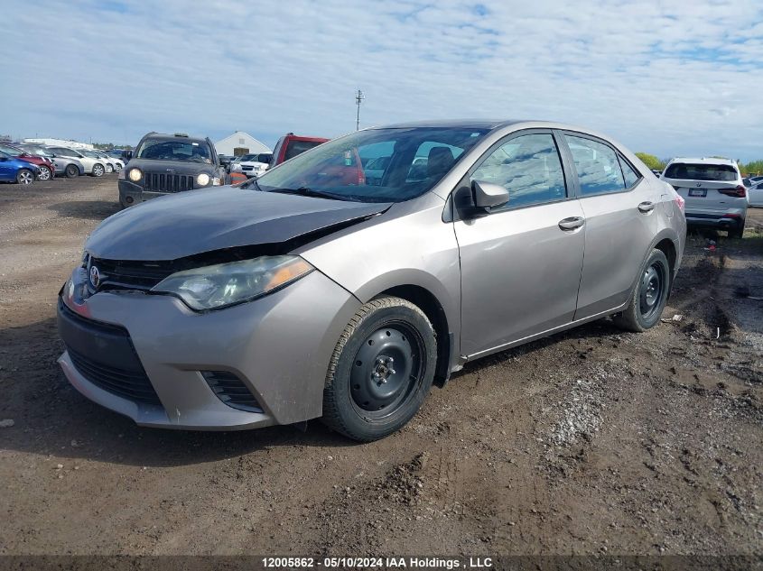 2015 Toyota Corolla L/Le/Le Pls/Prm/S/S Pls VIN: 2T1BURHE9FC328727 Lot: 12005862