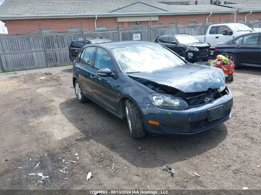 2013 Volkswagen Golf VIN: WVWCA7AJ4DW103872 Lot: 12005863