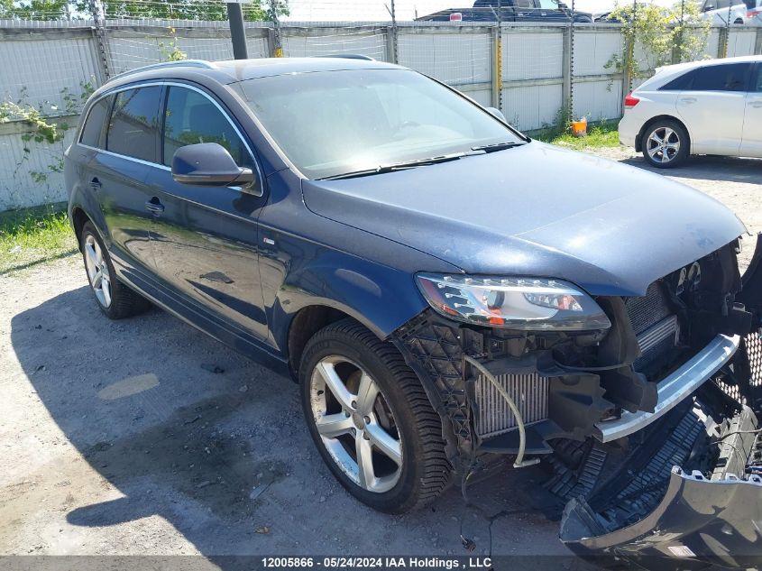 2013 Audi Q7 VIN: WA1MMCFE4DD016916 Lot: 12005866