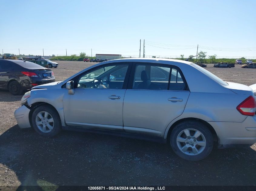 2008 Nissan Versa S/Sl VIN: 3N1BC11E48L406297 Lot: 12005871