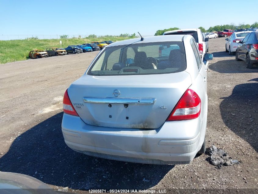 2008 Nissan Versa S/Sl VIN: 3N1BC11E48L406297 Lot: 12005871