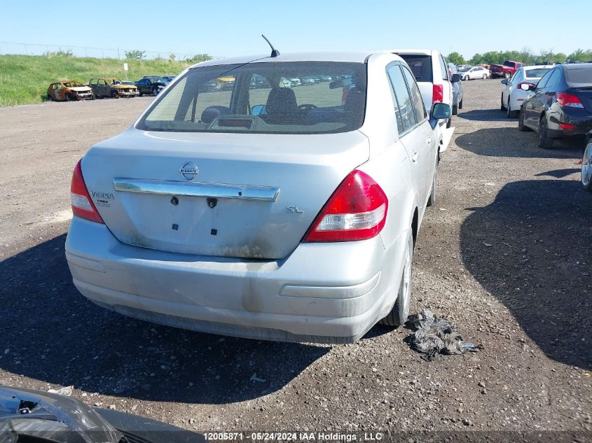 2008 Nissan Versa S/Sl VIN: 3N1BC11E48L406297 Lot: 12005871