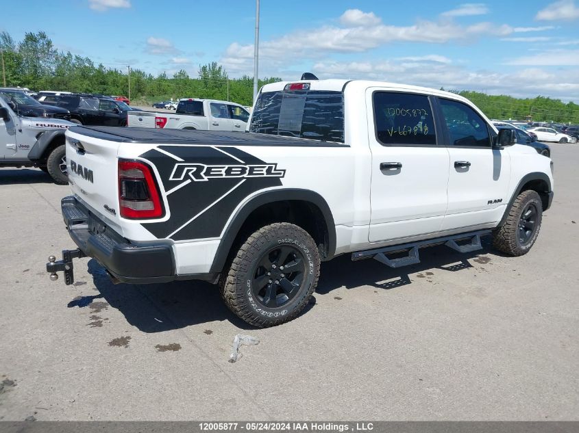 2023 Ram 1500 Rebel VIN: 1C6SRFLTXPN667878 Lot: 12005877