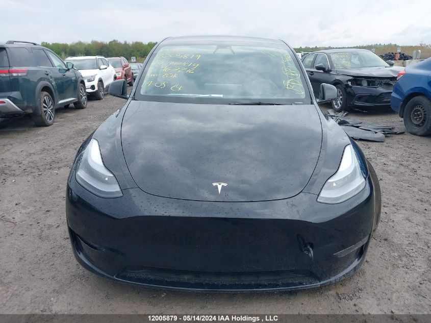 2023 Tesla Model Y VIN: LRWYGDFD2PC967246 Lot: 12005879
