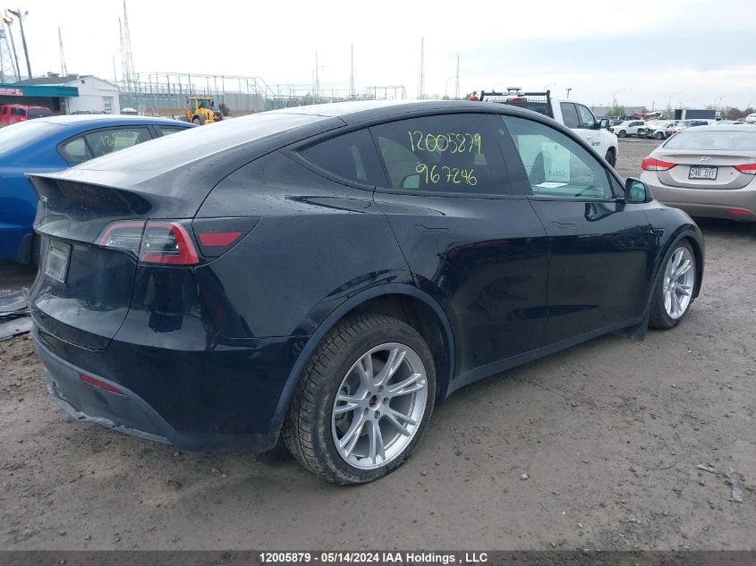 2023 Tesla Model Y VIN: LRWYGDFD2PC967246 Lot: 12005879