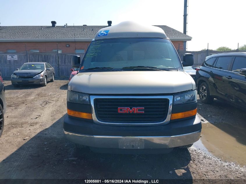 2011 GMC Savana Cargo Van VIN: 1GTW7GCA7B1170906 Lot: 12005881