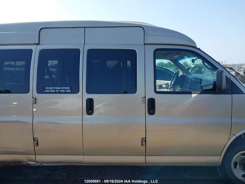 2011 GMC Savana Cargo Van VIN: 1GTW7GCA7B1170906 Lot: 12005881