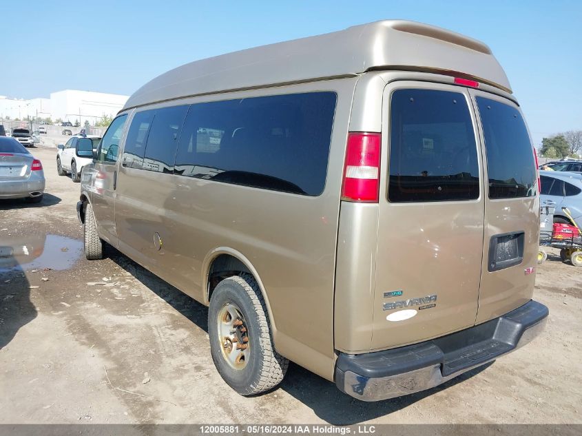 2011 GMC Savana Cargo Van VIN: 1GTW7GCA7B1170906 Lot: 12005881