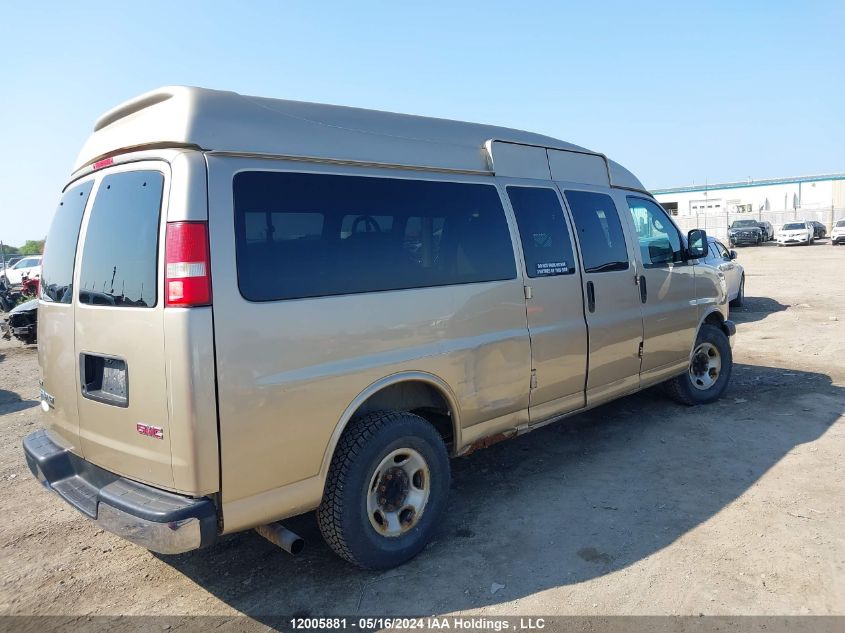 2011 GMC Savana Cargo Van VIN: 1GTW7GCA7B1170906 Lot: 12005881