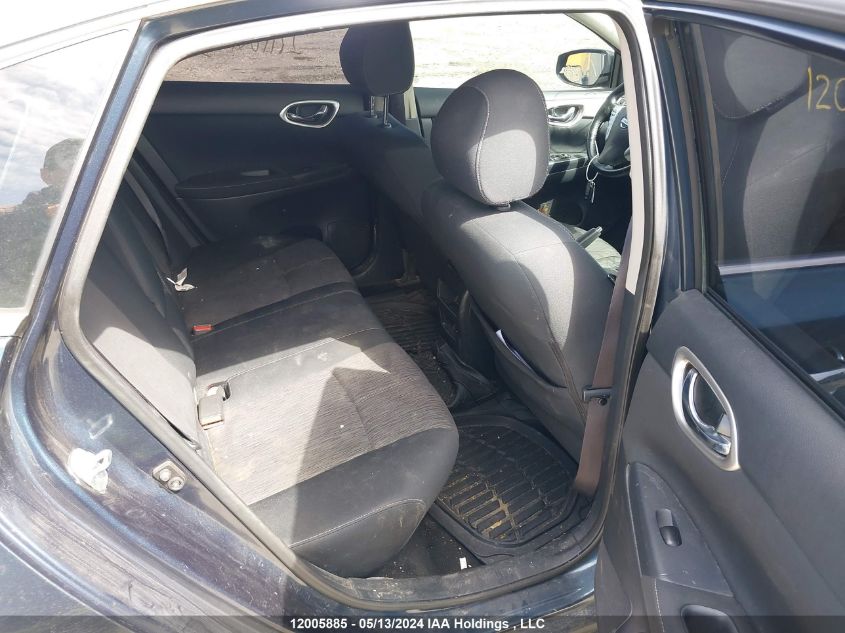 2015 Nissan Sentra VIN: 3N1AB7AP5FL655000 Lot: 12005885