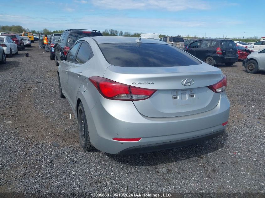 2014 Hyundai Elantra Se/Sport/Limited VIN: 5NPDH4AE6EH482687 Lot: 12005889