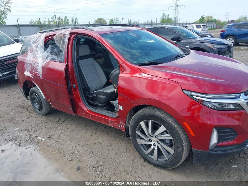 2023 Chevrolet Equinox VIN: 3GNAXKEG2PS191268 Lot: 12005891