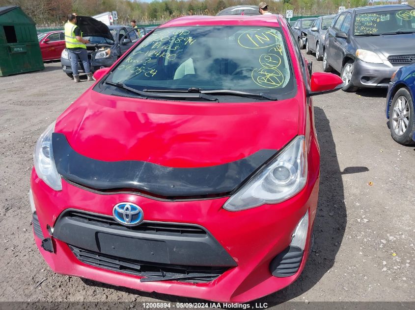 2016 Toyota Prius C Technology VIN: JTDKDTB35G1124100 Lot: 12005894