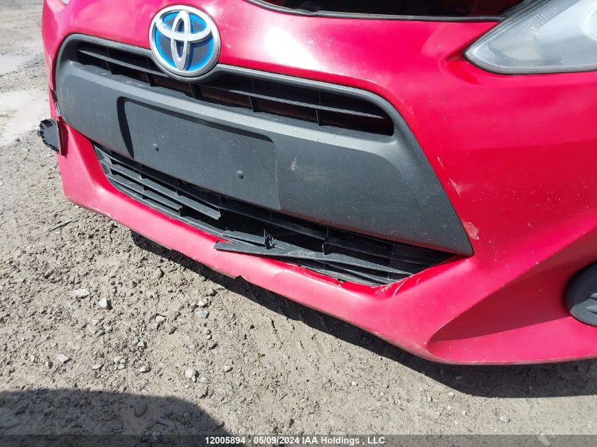 2016 Toyota Prius C Technology VIN: JTDKDTB35G1124100 Lot: 12005894