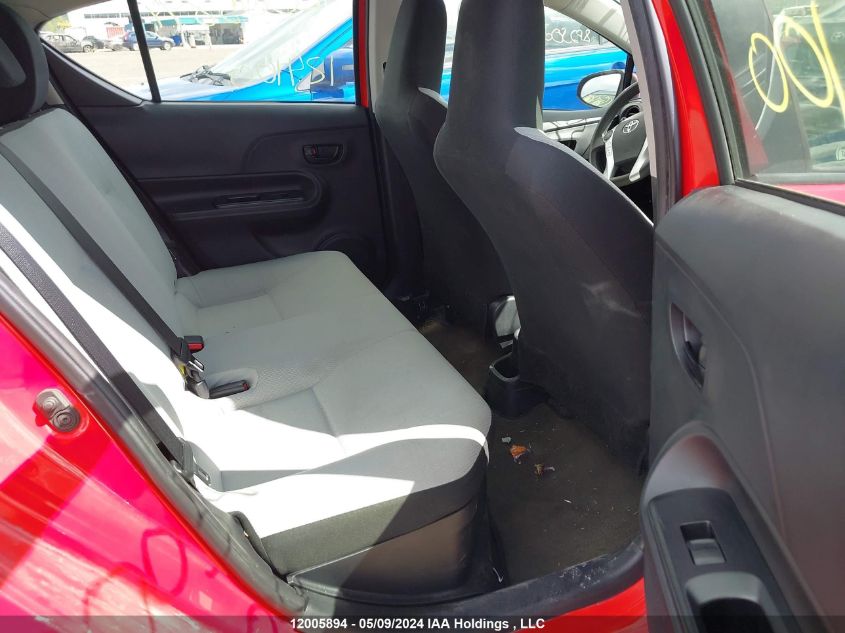 2016 Toyota Prius C Technology VIN: JTDKDTB35G1124100 Lot: 12005894