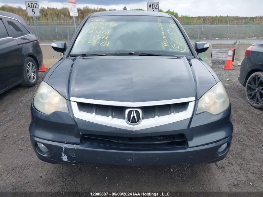 2007 Acura Rdx VIN: 5J8TB18297A800451 Lot: 12005897