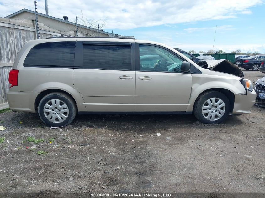 2016 Dodge Grand Caravan Se VIN: 2C4RDGBG3GR153695 Lot: 12005898