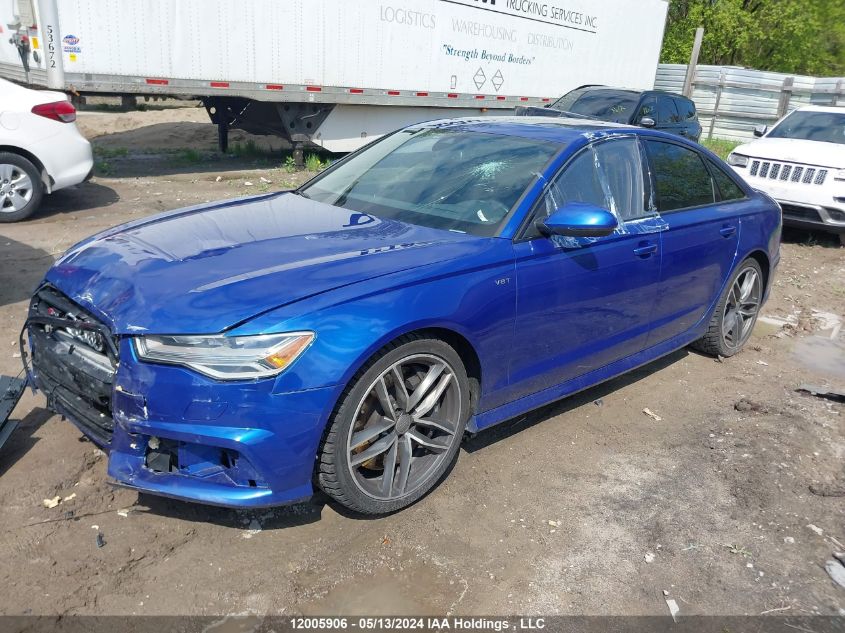 2016 Audi S6 VIN: WAUF2AFC4GN153826 Lot: 12005906