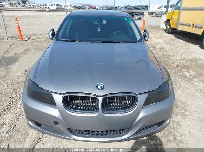 2011 BMW 3 Series VIN: WBAPG7C56BA936306 Lot: 12005916