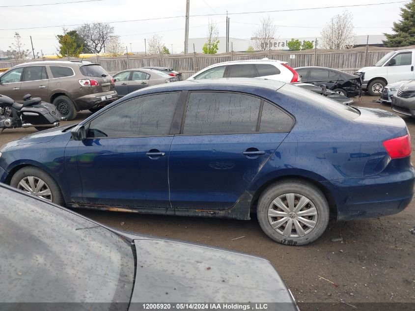 2011 Volkswagen Jetta S VIN: 3VW1K7AJ0BM065782 Lot: 12005920