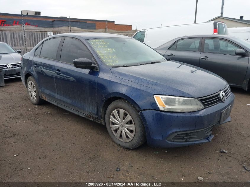 2011 Volkswagen Jetta S VIN: 3VW1K7AJ0BM065782 Lot: 12005920