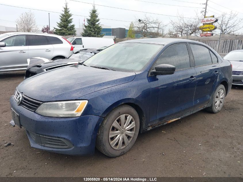 2011 Volkswagen Jetta S VIN: 3VW1K7AJ0BM065782 Lot: 12005920