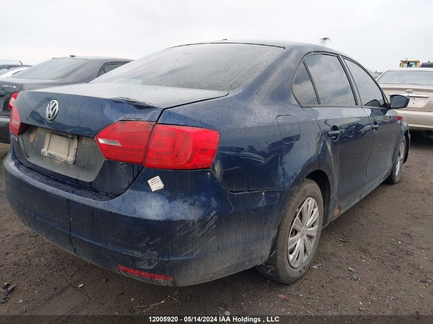 2011 Volkswagen Jetta S VIN: 3VW1K7AJ0BM065782 Lot: 12005920