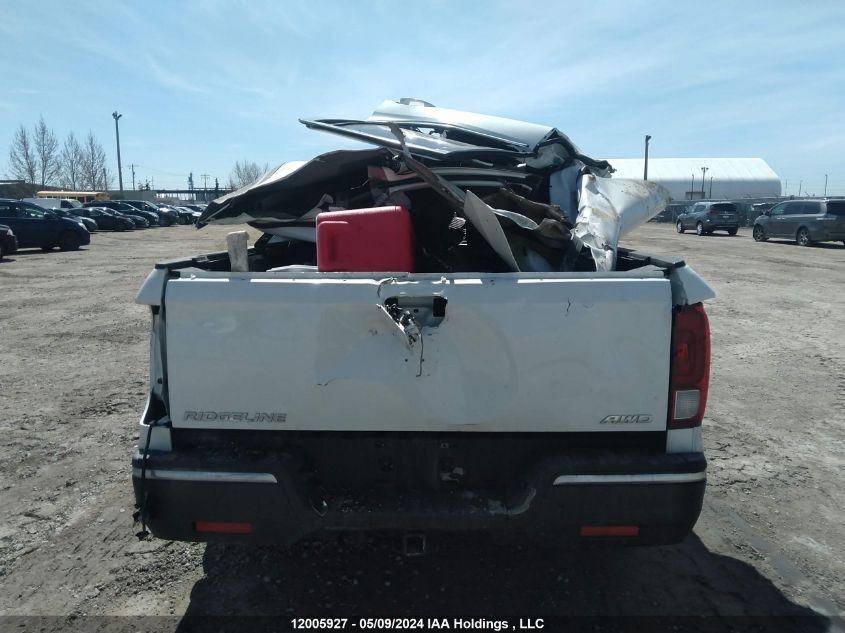 2018 Honda Ridgeline VIN: 5FPYK3F52JB500625 Lot: 12005927