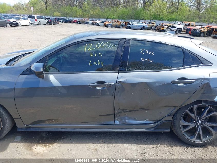 2018 Honda Civic Hatchback VIN: SHHFK7G4XJU309420 Lot: 12005935