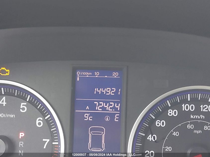 2010 Honda Cr-V Ex VIN: 5J6RE3H57AL802873 Lot: 12005937