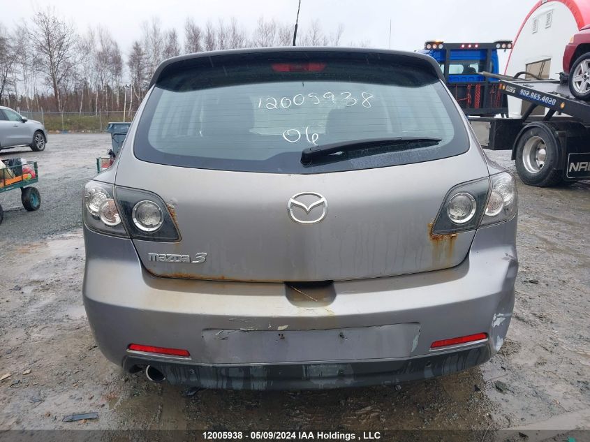 2006 Mazda Mazda3 VIN: JM1BK143461439914 Lot: 12005938
