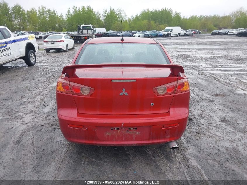 2009 Mitsubishi Lancer VIN: JA3AU86W59U601654 Lot: 12005939