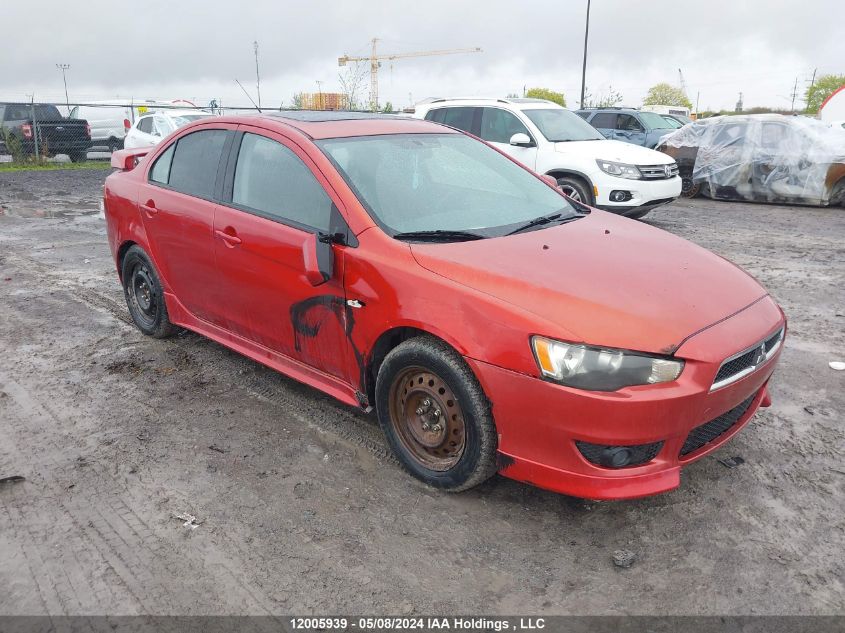 2009 Mitsubishi Lancer VIN: JA3AU86W59U601654 Lot: 12005939