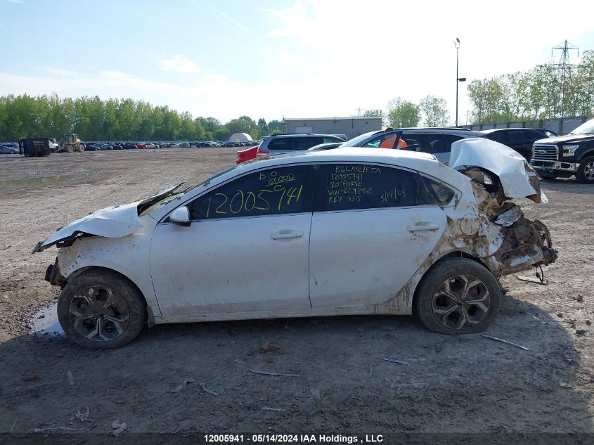 2020 Kia Forte VIN: 3KPF54AD8LE229252 Lot: 12005941