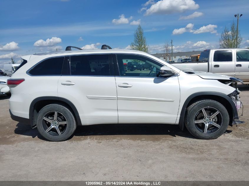 2015 Toyota Highlander Xle VIN: 5TDJKRFH3FS074681 Lot: 12005962