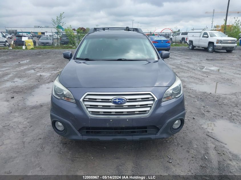 2016 Subaru Outback 2.5I Limited VIN: 4S4BSCLC3G3221400 Lot: 12005967