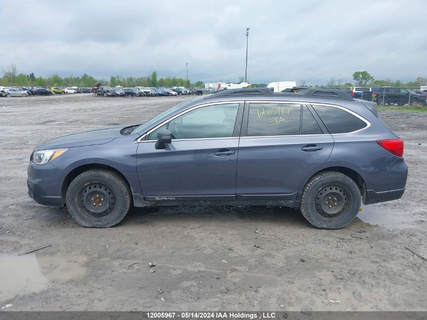 2016 Subaru Outback 2.5I Limited VIN: 4S4BSCLC3G3221400 Lot: 12005967