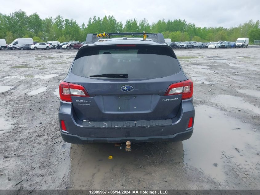 2016 Subaru Outback 2.5I Limited VIN: 4S4BSCLC3G3221400 Lot: 12005967