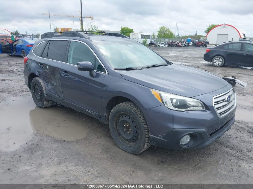 2016 Subaru Outback 2.5I Limited VIN: 4S4BSCLC3G3221400 Lot: 12005967