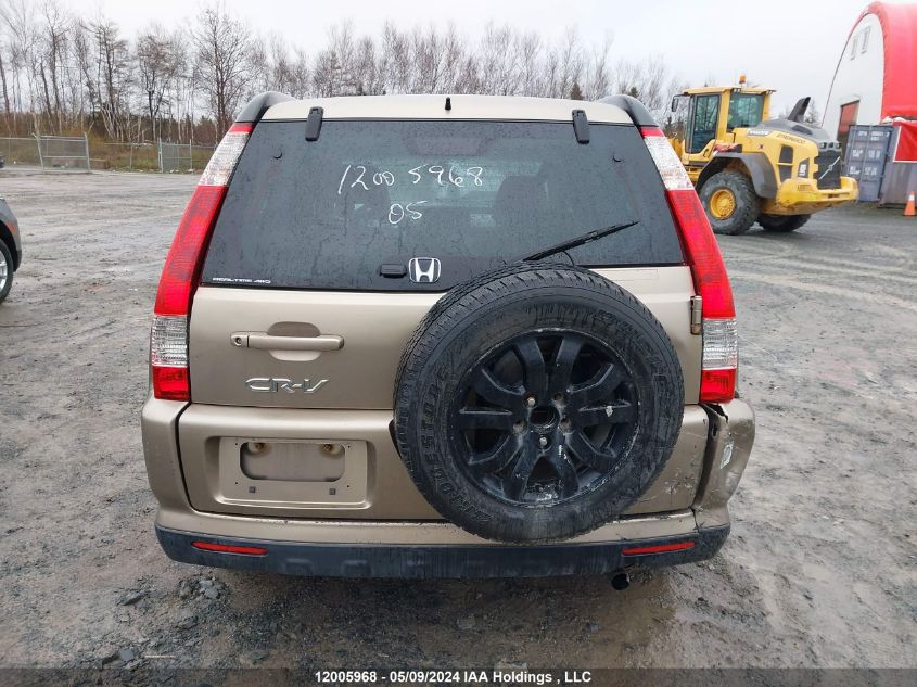 2005 Honda Cr-V VIN: JHLRD78995C811795 Lot: 12005968