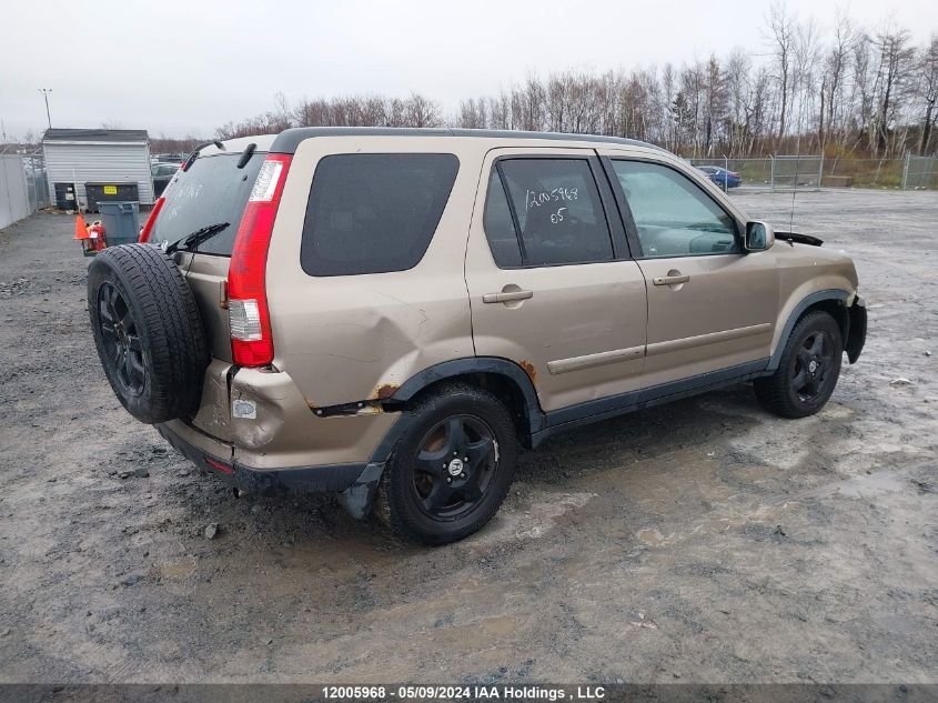 2005 Honda Cr-V VIN: JHLRD78995C811795 Lot: 12005968