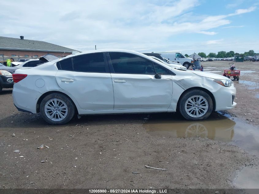 2017 Subaru Impreza VIN: 4S3GKAB61H3622407 Lot: 12005980