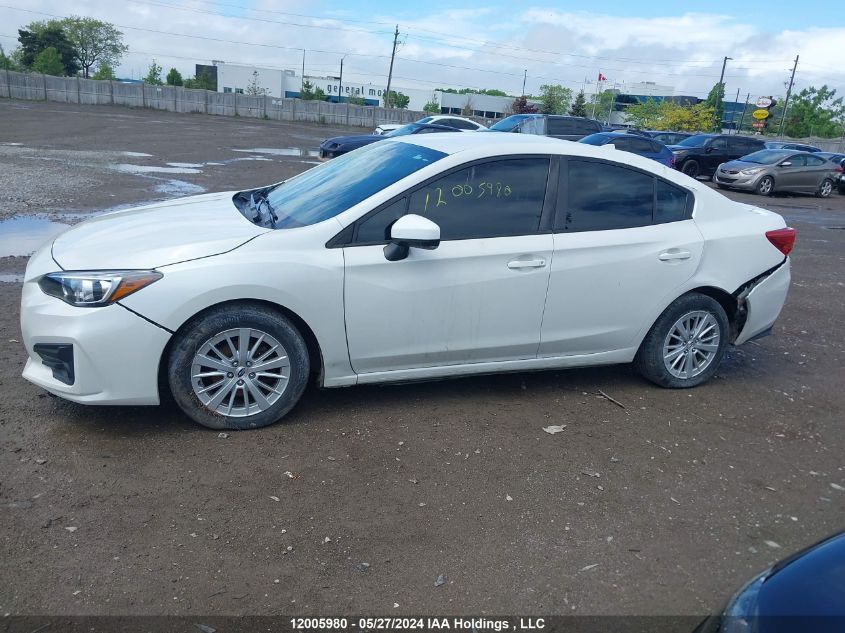 2017 Subaru Impreza VIN: 4S3GKAB61H3622407 Lot: 12005980