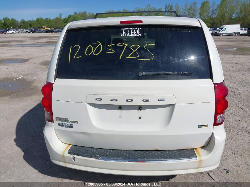 2012 Dodge Grand Caravan Se/Sxt VIN: 2C4RDGBG5CR102676 Lot: 12005985