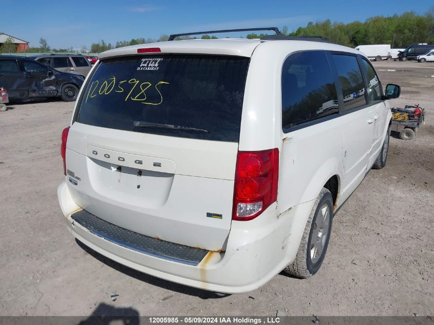 2012 Dodge Grand Caravan Se/Sxt VIN: 2C4RDGBG5CR102676 Lot: 12005985