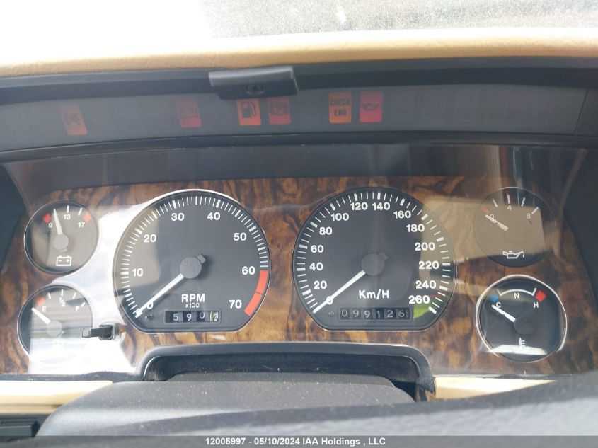 1994 Jaguar Xjs 2+2 VIN: SAJNN2345RC191722 Lot: 12005997