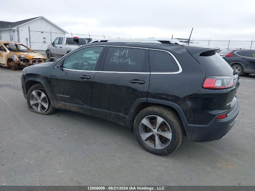 2019 Jeep Cherokee Limited VIN: 1C4PJMDX7KD278884 Lot: 12006009