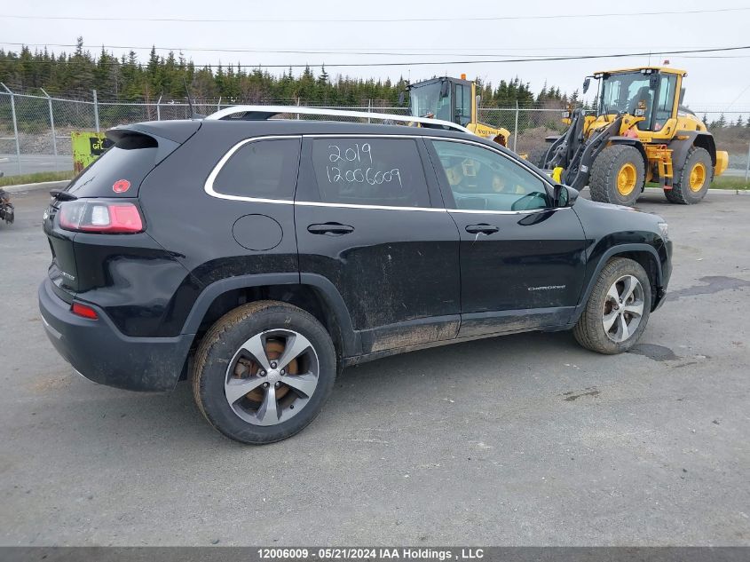 2019 Jeep Cherokee Limited VIN: 1C4PJMDX7KD278884 Lot: 12006009