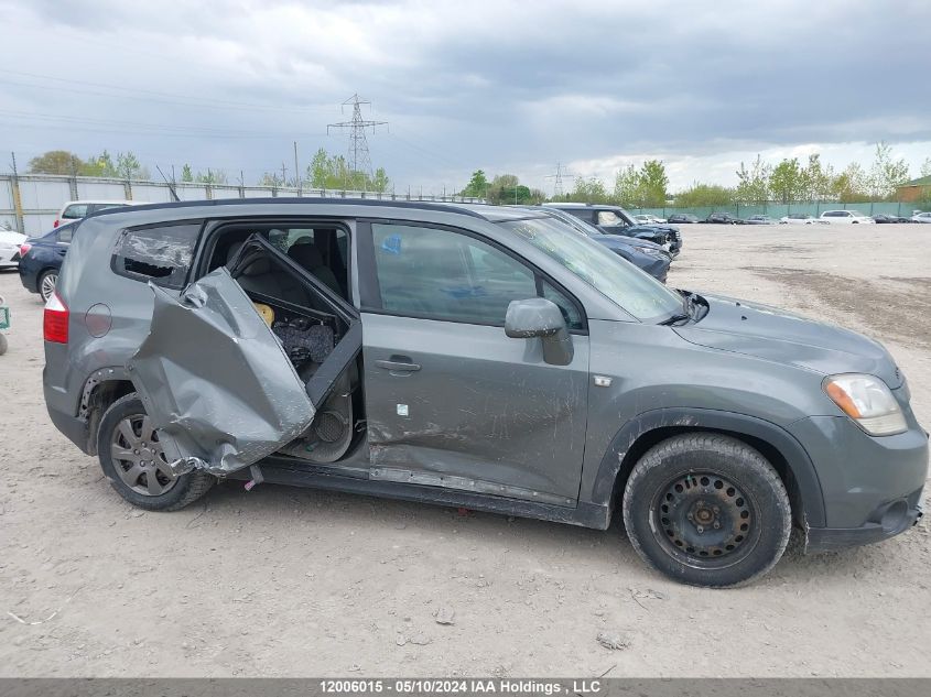 2012 Chevrolet Orlando VIN: KL77P2EM6CK586887 Lot: 12006015