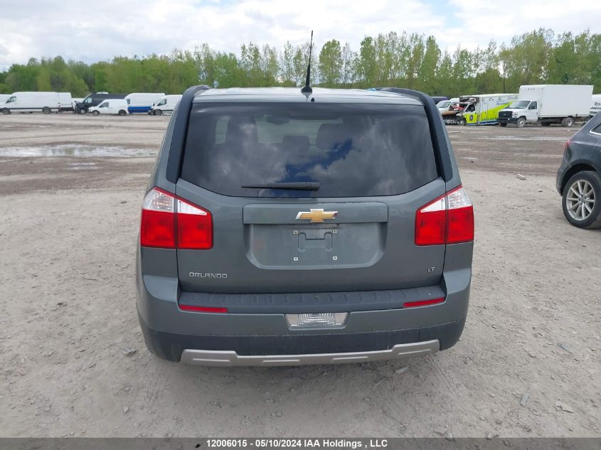 2012 Chevrolet Orlando VIN: KL77P2EM6CK586887 Lot: 12006015